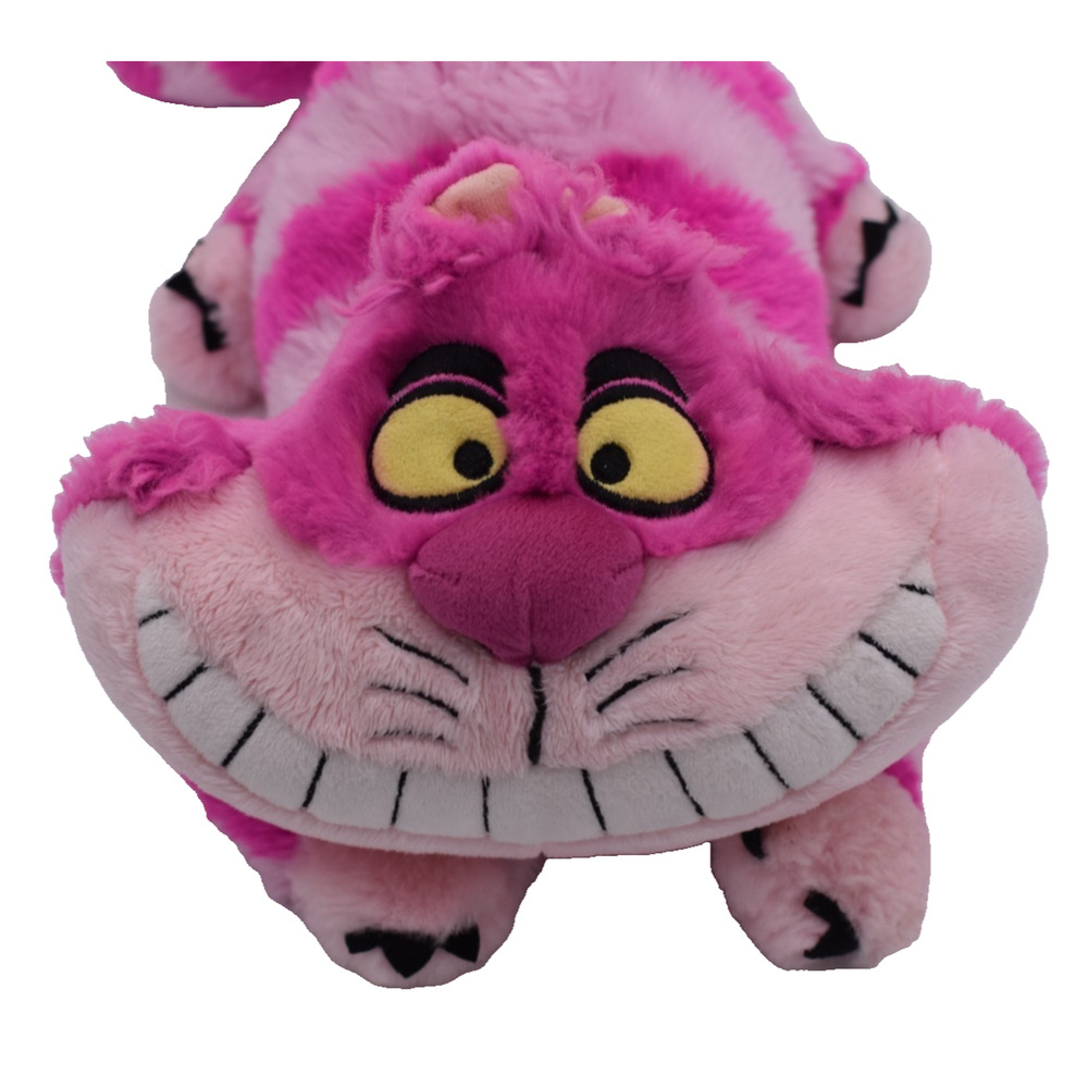 Disney Store Alice in Wonderland Cheshire Cat 18" Plush Stuffed Animal Toy